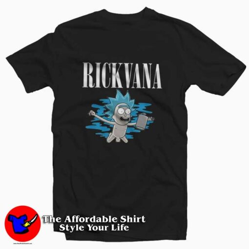 Funny Rickvana Parody Rick and Morty T-shirt On Sale