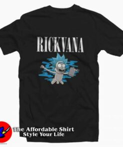 Funny Rickvana Parody Rick and Morty T-shirt On Sale Funny Rickvana Parody Rick and Morty T-shirt On Sale