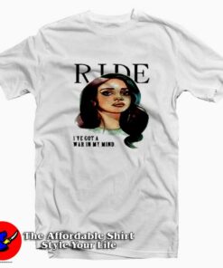 Funny Ride Lana Del Rey Vintage Unisex T-shirt On Sale Funny Ride Lana Del Rey Vintage Unisex T-shirt On Sale