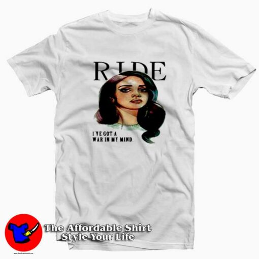 Funny Ride Lana Del Rey Vintage Unisex T-shirt On Sale