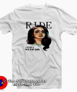 Funny Ride Lana Del Rey Vintage Unisex T-shirt On Sale