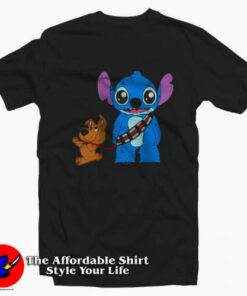 Funny Scooby-Doo and Stitch Friend T-shirt On Sale Funny Scooby-Doo and Stitch Friend T-shirt On Sale