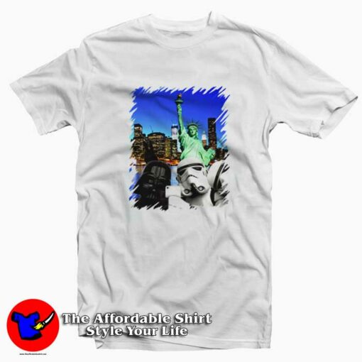 Funny Selfie Darth Vader Stormtrooper T-Shirt Parody Star Wars