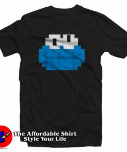 Funny Sesame Street 8-Bit Cookie Monster T-Shirt On Sale Funny Sesame Street 8-Bit Cookie Monster T-Shirt On Sale