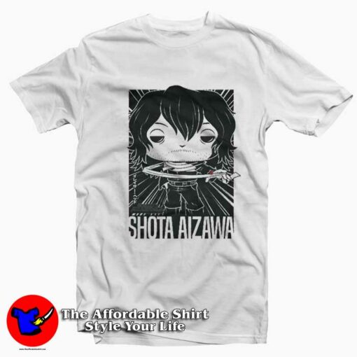 Funny Shota Aizawa My Hero Academia Graphic T-Shirt On Sale