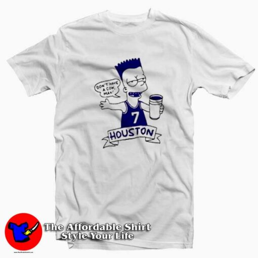 Funny Simpson Don’t Have A Cow Man T-shirt On Sale