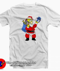 Funny Simpsons The Christmas Doh Unisex T-shirt On Sale