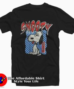 Funny Snoopy Peanut Kanji Japan Unisex T-shirt On Sale Funny Snoopy Peanut Kanji Japan Unisex T-shirt On Sale