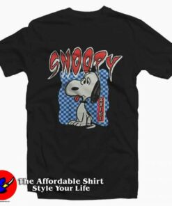 Funny Snoopy Peanut Kanji Japan Unisex T-shirt On Sale Funny Snoopy Peanut Kanji Japan Unisex T-shirt On Sale