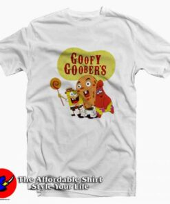 Funny SpongeBob SquarePants Goofy Goobers T-shirt On Sale