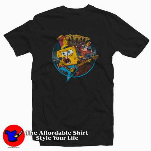 Funny SpongeBob SquarePants & Patrick Star T-shirt Gift Father’s Day