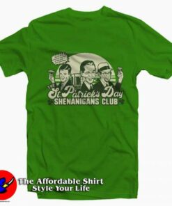 Funny St Patrick’s Day Shenanigans Club T-Shirt On Sale Funny St Patrick’s Day Shenanigans Club T-Shirt On Sale