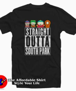 Funny Straight Outta South Park Tv Series T-shirt On Sale Funny Straight Outta South Park Tv Series T-shirt On Sale