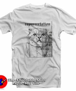 Funny Taylor Swift Cat Reputation Unisex T-Shirt On Sale