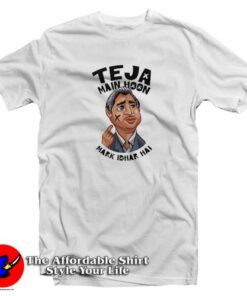 Funny Teja Main Hoon Mark Idhar Hai T-Shirt