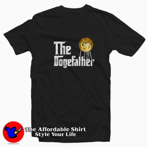 Funny The Dogefather Dogecoin Crypto T-shirt On Sale