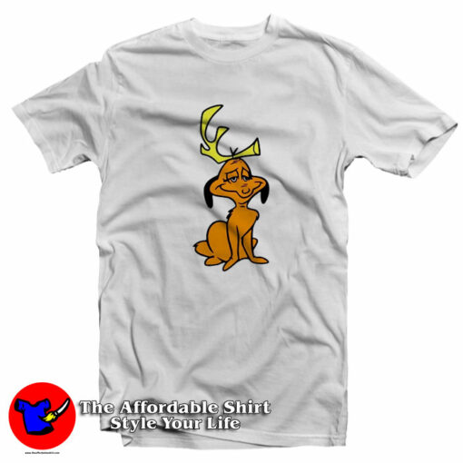 Funny The Grinch Max Dog Christmas Unisex T-Shirt On Sale