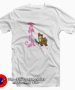 Funny The Pink Panther Inspector Clouseau T-shirt On Sale