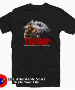 Funny Trump Rambo America Patriotic T-shirt On Sale Funny Trump Rambo America Patriotic T-shirt On Sale