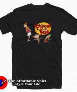 Funny Vintage Dotion Phineas And Ferb T-shirt Cheap Funny Vintage Dotion Phineas And Ferb T-shirt Cheap
