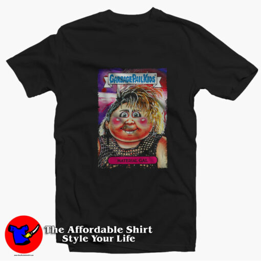 Garbage Pail Kids Madonna Funny Birthday T-shirt On Sale