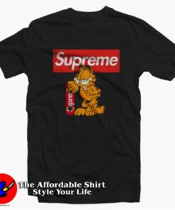 Garfield Skateboard And Smoke Hypebeast T-shirt On Sale Garfield Skateboard And Smoke Hypebeast T-shirt On Sale