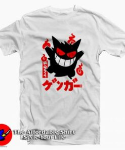 Gengar Pokemon 02 Tee Shirt