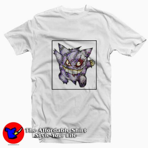 Gengar Pokemon Zombie Unisex T-shirt On Sale