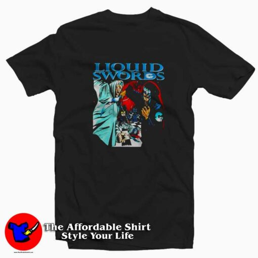 Genius GZA Liquid Swords Rapper Unisex T-shirt On Sale