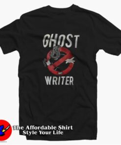 Ghost Writer Funny Ghostbusters Parody T-shirt On Sale Ghost Writer Funny Ghostbusters Parody T-shirt On Sale