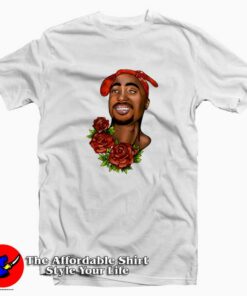 Girls Boys Summer Tupac Celebrate Birtday T-shirt Cheap