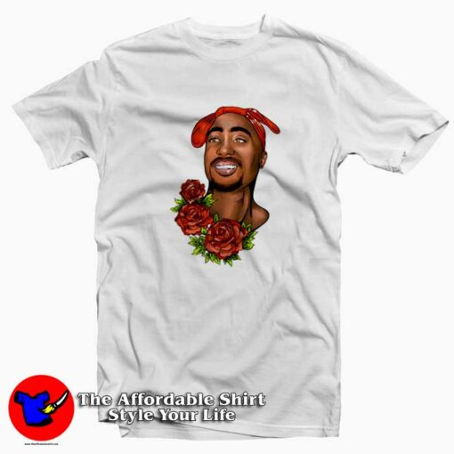 Girls Boys Summer Tupac Celebrate Birtday T-shirt Cheap