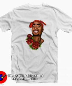 Girls Boys Summer Tupac Celebrate Birtday T-shirt Cheap