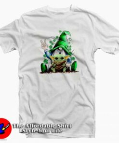 Gnomie hug Baby Yoda St Patrick’s T-Shirt Irish Disney Gift