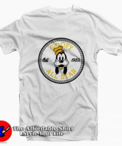 Goofy Converse All Star Parody Funny T-Shirt On Sale