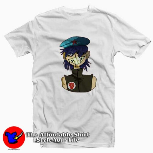 Gorillaz Noodle Vintage Graphic Unisex T-Shirt On Sale