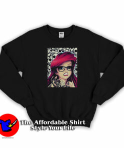 Goth Cute Disney Princess Ariel Unisex Sweatshirt On Sale