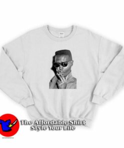 Grace Jones Smoking Old Style Unisex Sweatshirt On Sale