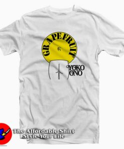 Grapefruit Yoko Ono Tee Shirt