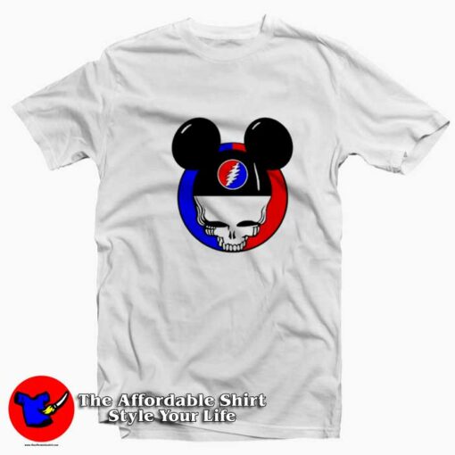 Grateful Dead x Disney Mickey Mouse Logo T-shirt On Sale