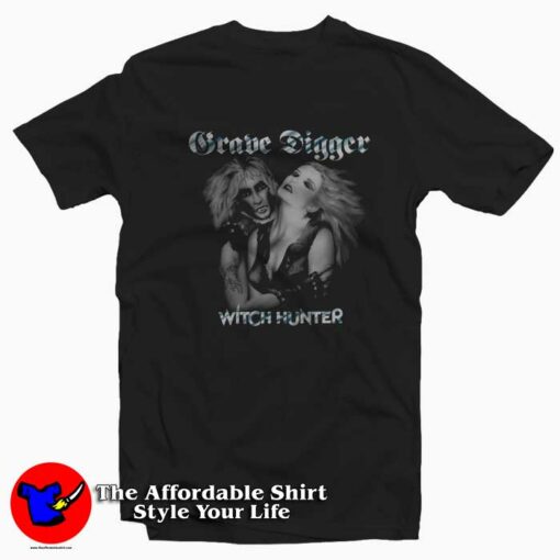 Grave Digger Witch Hunter Vintage Unisex T-shirt On Sale