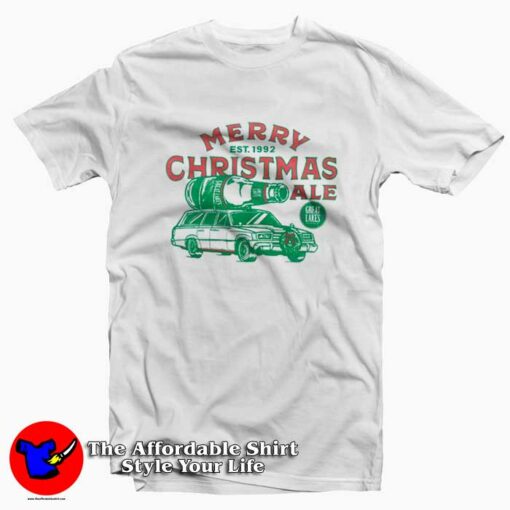 Great Lakes Brewing Co Merry Christmas T-Shirt On Sale