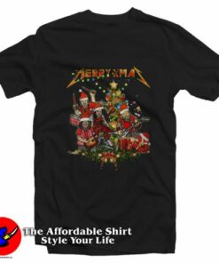 Great Merry Xmas Metallica Vintage T Shirt On Sale 2