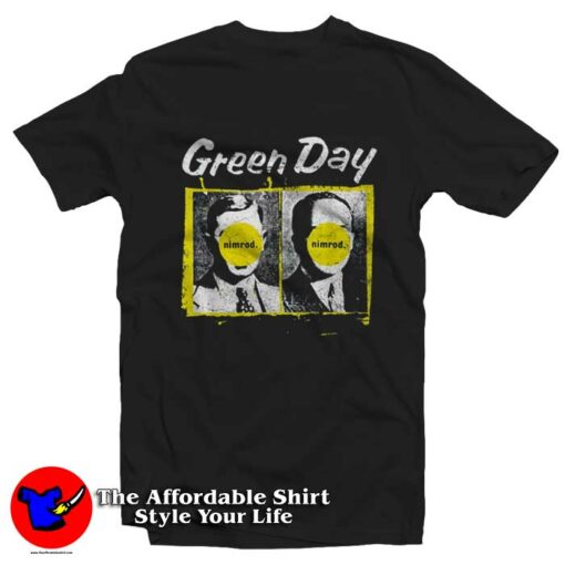 Green Day Nimrod Album Graphic T-Shirt On Sale