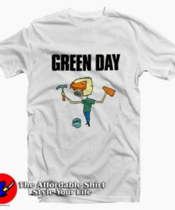 Green Day Nimrod Vintage Graphic T-Shirt On Sale