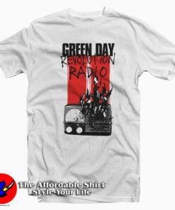 Green Day Radio Combustion T Shirt For Men Or Women Green Day Radio Combustion T Shirt For Men Or Women