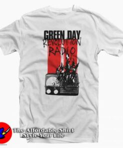 Green Day Radio Combustion T Shirt For Men Or Women