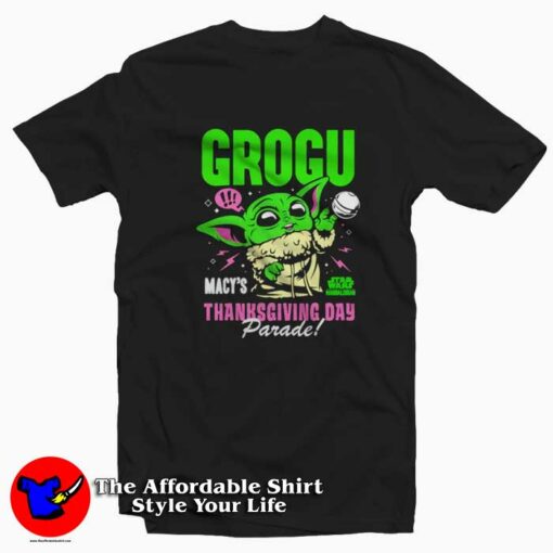 Grogu Macy’s Thanksgiving Day Parade Unisex T-shirt On Sale
