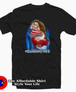 Grumpy Dwarf American Flag Face Mask T-shirt On Sale
