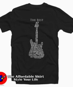 Guitar Legend Jimi Hendrix Rock Blues T-shirt On Sale Guitar Legend Jimi Hendrix Rock Blues T-shirt On Sale